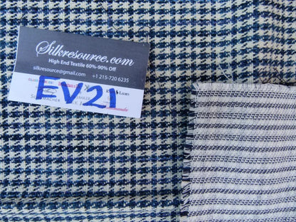 9 Ev21 Scalamandre Blue, Black And White