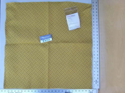 16 Ev21 Scalamandre Kelly Bk Contract Collection Jacquard Yellow MSRP USD 118/yard