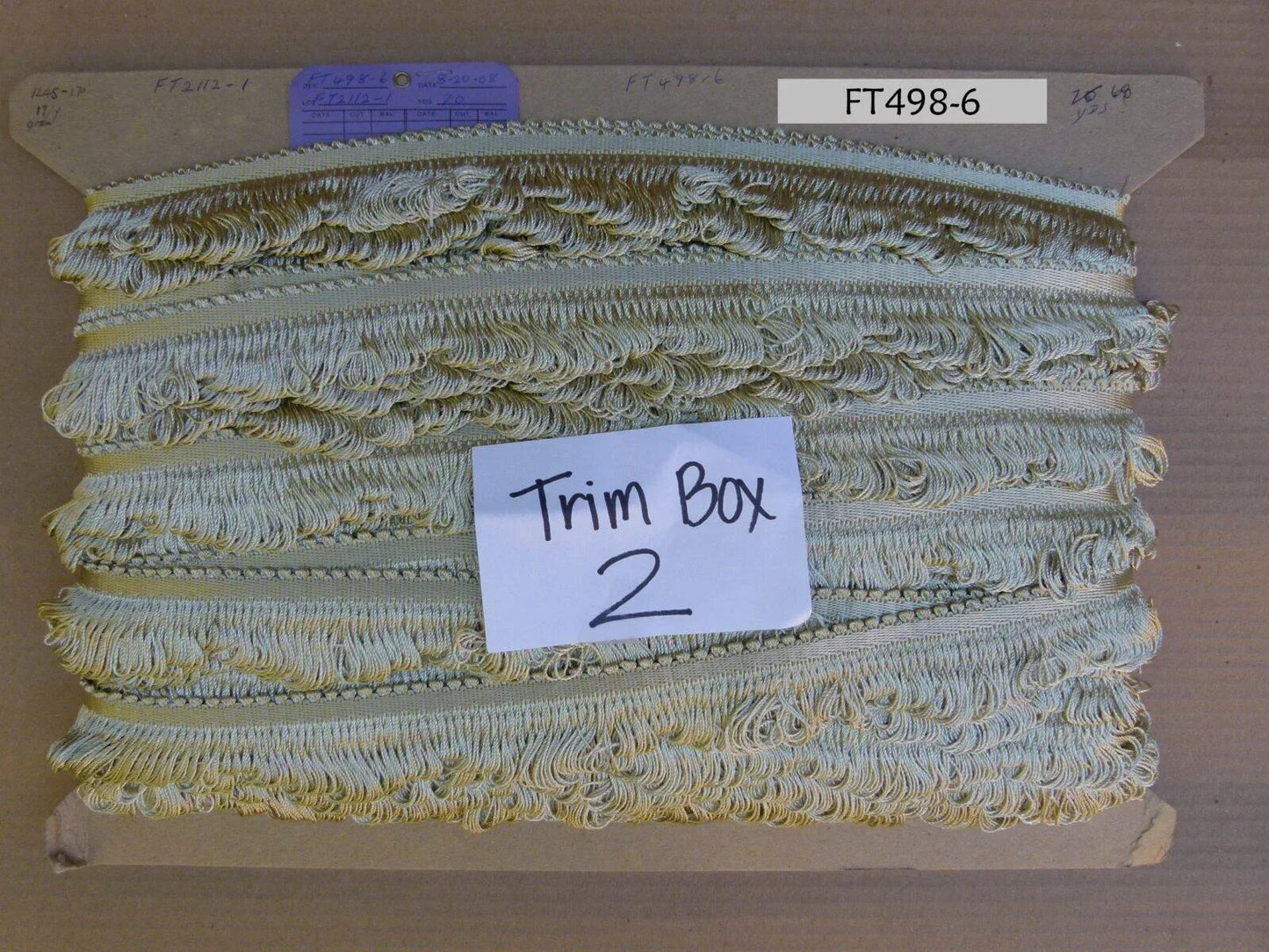 By Yard (1-68y) Scalamandre Shimmering Taupe Loop Silk Trim Ft498-6 MSRP USD 150+/Y