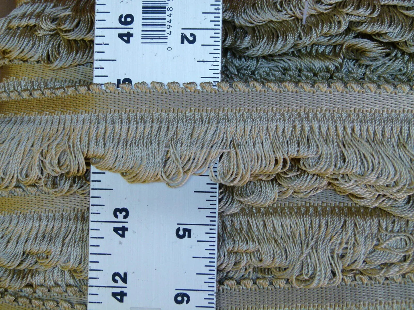 By Yard (1-68y) Scalamandre Shimmering Taupe Loop Silk Trim Ft498-6 MSRP USD 150+/Y