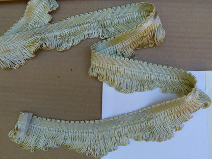 By Yard (1-68y) Scalamandre Shimmering Taupe Loop Silk Trim Ft498-6 MSRP USD 150+/Y