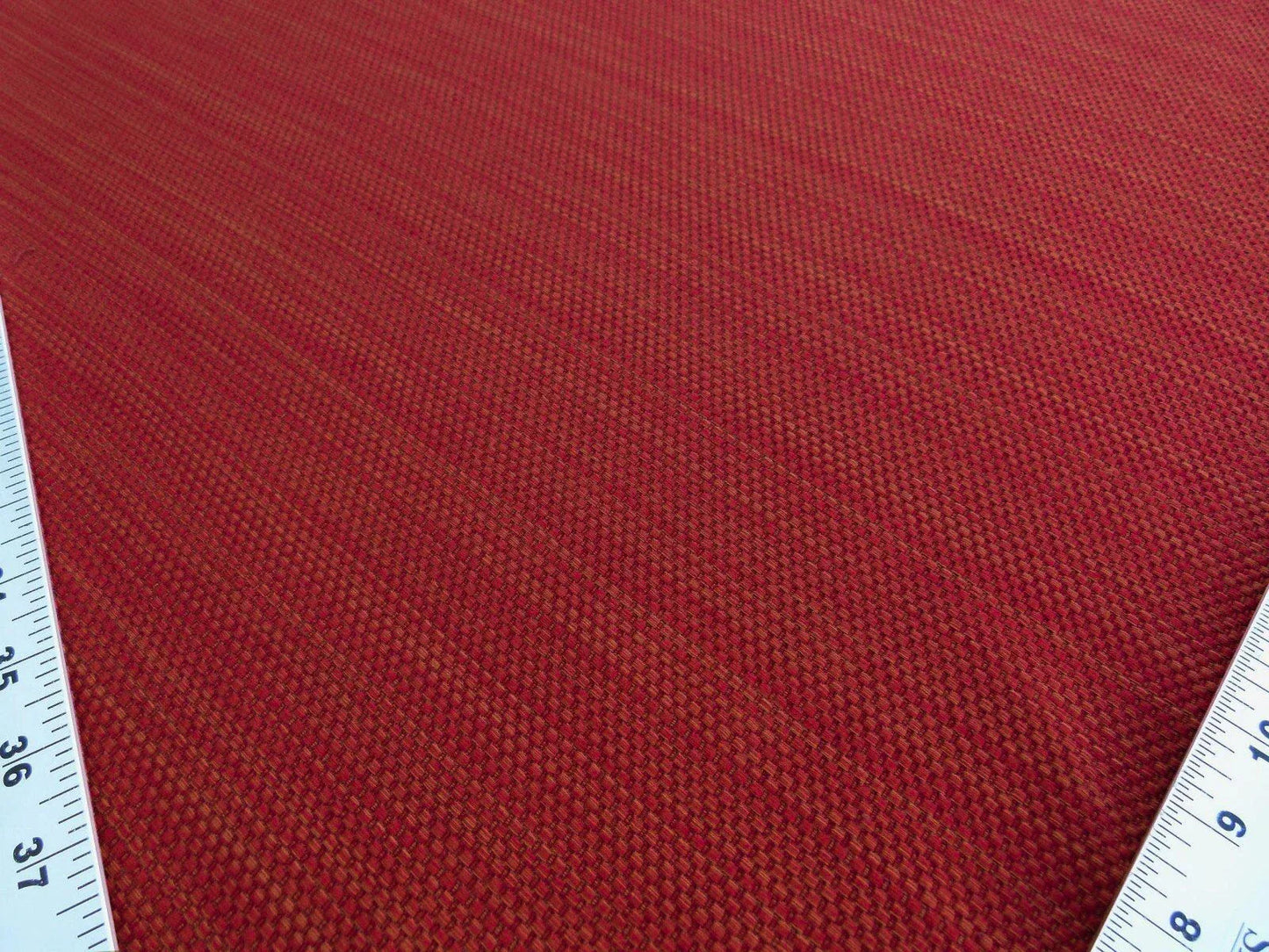 by yard Scalamandre Tropez Rhubarb Red Solid Texture Heavy MSRP USD 198/y