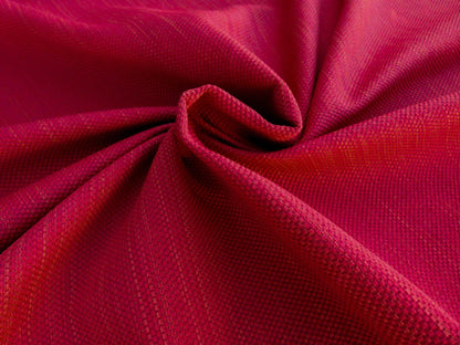 by yard Scalamandre Tropez Rhubarb Red Solid Texture Heavy MSRP USD 198/y