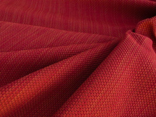 by yard Scalamandre Tropez Rhubarb Red Solid Texture Heavy MSRP USD 198/y