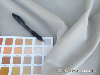 Scalamandre Indus Flax Light Cream Supple Velvet Italy MSRP USD 240/Yd