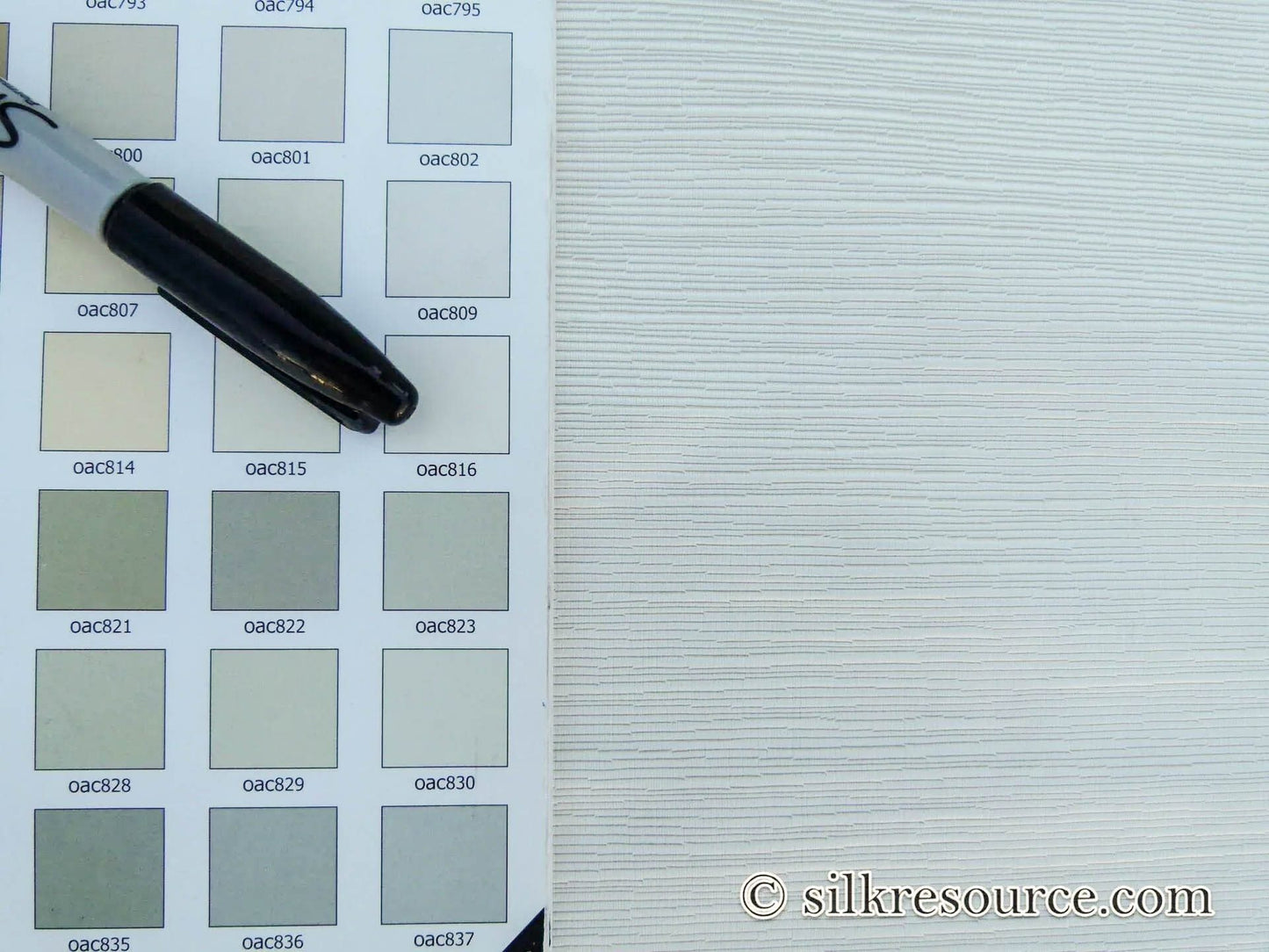 Scalamandre Leela Ivory White Silk Ottoman MSRP USD 198/Yard