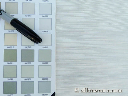 Scalamandre Leela Ivory White Silk Ottoman MSRP USD 198/Yard