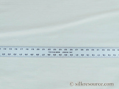 Scalamandre Leela Ivory White Silk Ottoman MSRP USD 198/Yard