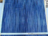 Scalamandre Ebru Silk Weave Bluestone Marbled Paper Silk Jacquard Texture Deep Blue Black Ocean MSRP USD 424/Y