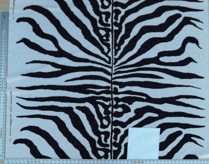 Scalamandre Zebra - Outdoor Black &amp; White Zebra Skin Pattern Animal Skin MSRP USD 198