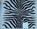 Scalamandre Zebra - Outdoor Black &amp; White Zebra Skin Pattern Animal Skin MSRP USD 198