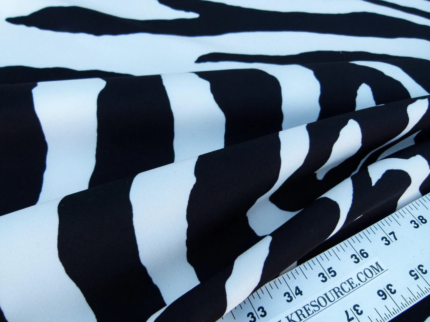 Scalamandre Zebra - Outdoor Black &amp; White Zebra Skin Pattern Animal Skin MSRP USD 198