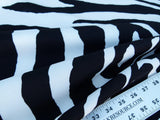 Scalamandre Zebra - Outdoor Black &amp; White Zebra Skin Pattern Animal Skin MSRP USD 198