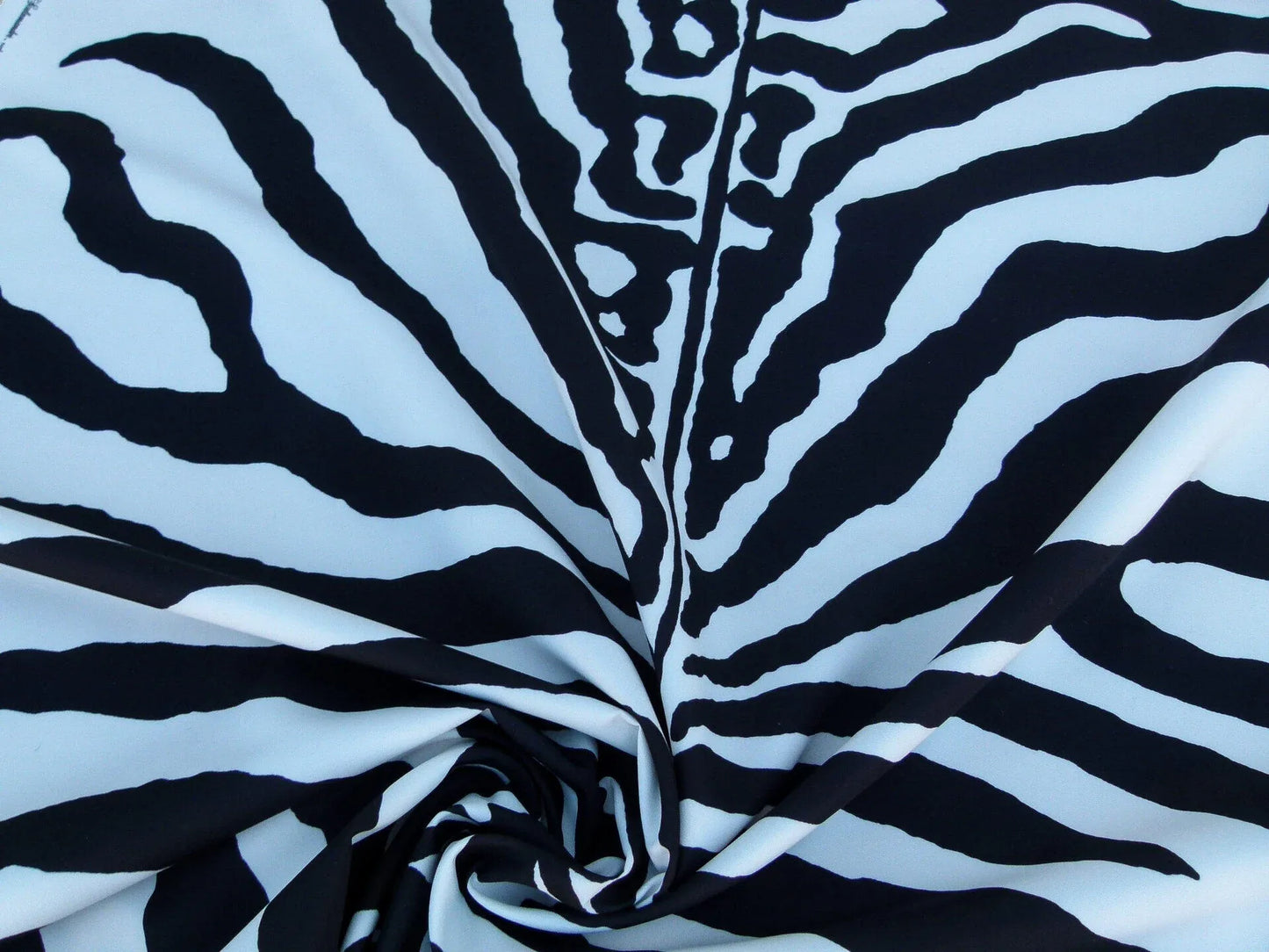 Scalamandre Zebra - Outdoor Black &amp; White Zebra Skin Pattern Animal Skin MSRP USD 198