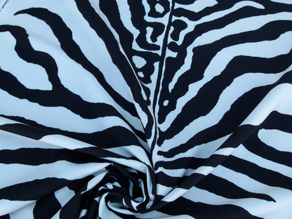 Scalamandre Zebra - Outdoor Black &amp; White Zebra Skin Pattern Animal Skin MSRP USD 198
