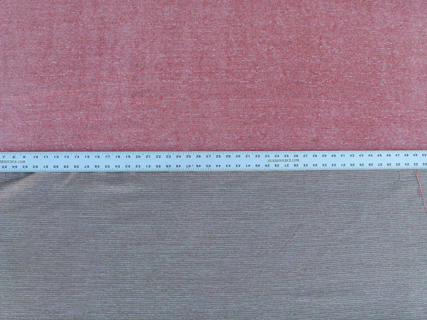 Scalamandre Thomas Coral Linen Chenille Viscose, Polycotton Pink MSRP USD 192/y