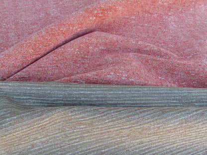 Scalamandre Thomas Coral Linen Chenille Viscose, Polycotton Pink MSRP USD 192/y