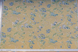 Scalamandre La Fiorentina Blue / Antique Yellow Lampases By Old World Weavers MSRP USD 456