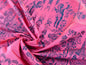 Scalamandre Louis XVI Damask Trevira CS - Red & Black