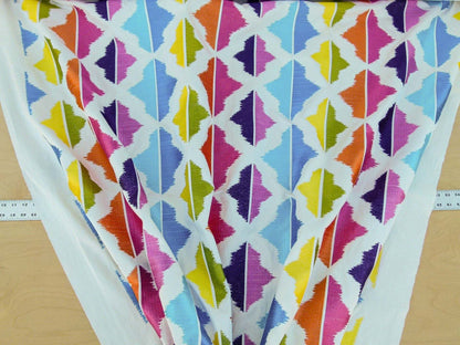 Scalamandre Caribbean Islands Colorfulness Tropical Colorful Embroidery MSRP USD 500