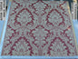 Scalamandre Layton Castle Peach Strie Cotton Damask Renaissance Classic Red MSRP USD 454/Y