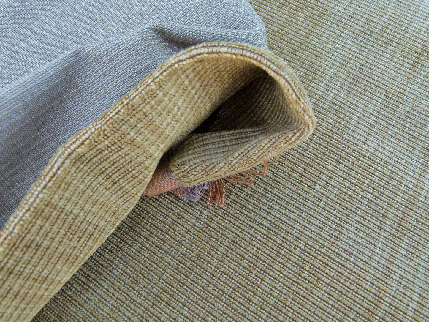 Scalamandre Zerbino Maple Strie Linen Texture Woven Yellow Gold Heavy MSRP USD 478 USD