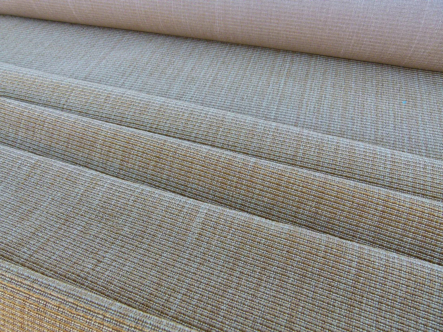 Scalamandre Zerbino Maple Strie Linen Texture Woven Yellow Gold Heavy MSRP USD 478 USD