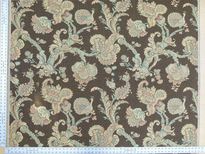 Scalamandre Siracusa Tapestry Brown Floral Jacobean MSRP USD 304