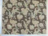 Scalamandre Siracusa Tapestry Brown Floral Jacobean MSRP USD 304