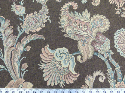 Scalamandre Siracusa Tapestry Brown Floral Jacobean MSRP USD 304