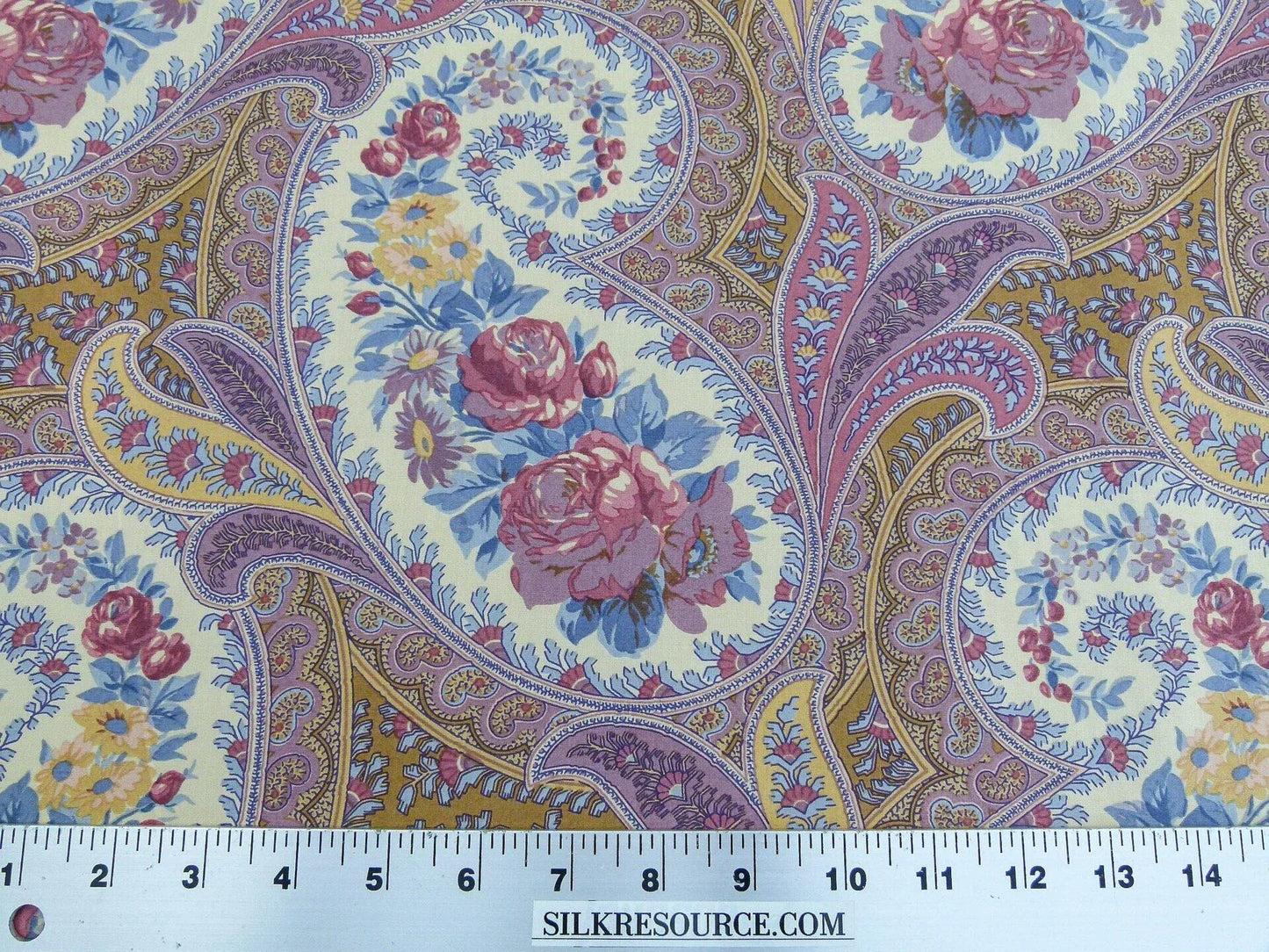Scalamandre Esmeralda Mauve/blue MSRP USD 276