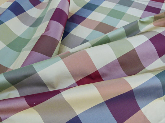 Scalamandre Ludlow Taffeta Check - Multicolored