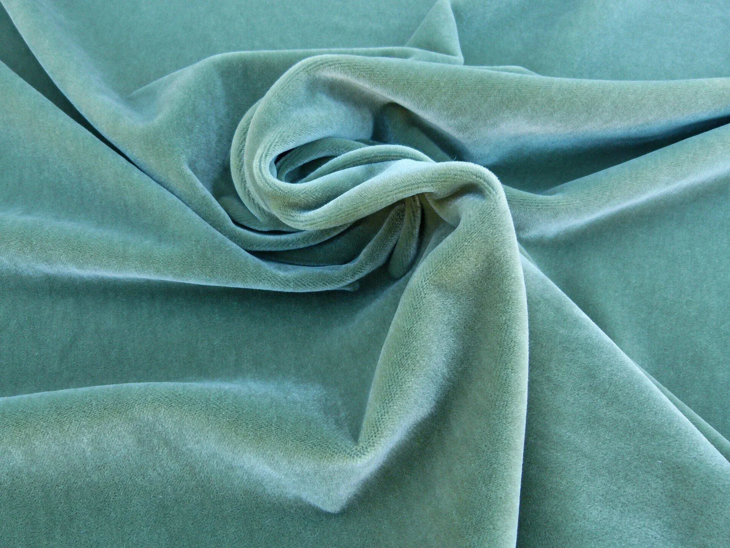 Scalamandre Bachmo Endive Lux Mohair Velvet Green MSRP USD 490/Y