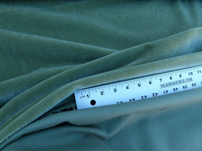 Scalamandre Bachmo Endive Lux Mohair Velvet Green MSRP USD 490/Y