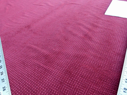 Scalamandre Velour Caviar Brick High End Woven Upholstery Fabric Red MSRP USD 402/yd