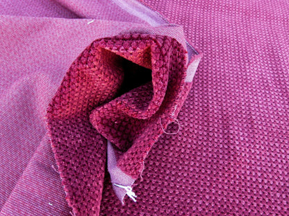 Scalamandre Velour Caviar Brick High End Woven Upholstery Fabric Red MSRP USD 402/yd