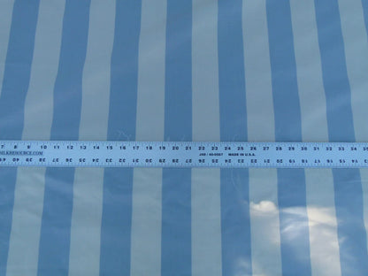 Scalamandre Harwood Taffeta Stripe French Blue Serene Colors And Texture MSRP USD 288