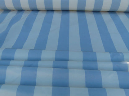 Scalamandre Harwood Taffeta Stripe French Blue Serene Colors And Texture MSRP USD 288