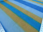 Scalamandre Comporta Cool Summer Ombre Hand Print Stripe Blue White Yellow MSRP USD 300+/y