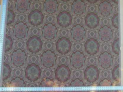 Scalamandre Konar Burgundy Intricate Tamil Decorative Medallion In Red Pink  MSRP USD 324