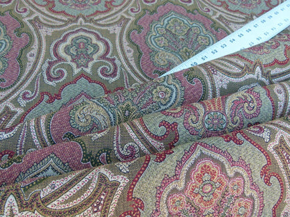 Scalamandre Konar Burgundy Intricate Tamil Decorative Medallion In Red Pink  MSRP USD 324