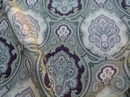 Scalamandre Konar Burgundy Intricate Tamil Decorative Medallion In Red Pink  MSRP USD 324