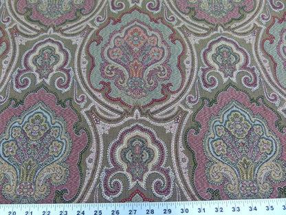 Scalamandre Konar Burgundy Intricate Tamil Decorative Medallion In Red Pink  MSRP USD 324