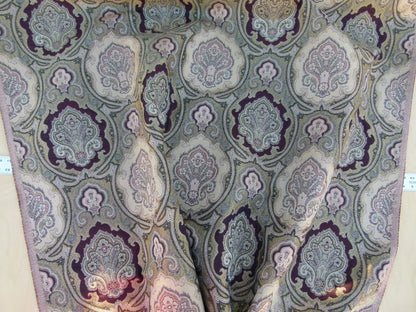 Scalamandre Konar Burgundy Intricate Tamil Decorative Medallion In Red Pink  MSRP USD 324