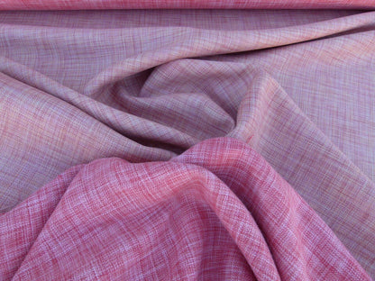 Scalamandre Flip Peach Coral Double Sided Space Dyed Yarns Reversible Colors  Pink Peach MSRP USD 358/y