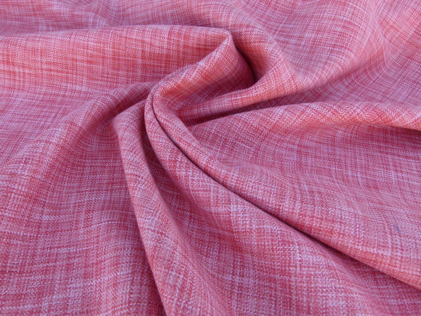 Scalamandre Flip Peach Coral Double Sided Space Dyed Yarns Reversible Colors  Pink Peach MSRP USD 358/y