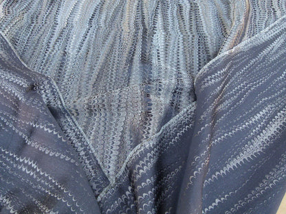 Scalamandre Ebru Silk Weave Smoke Jacquards / Wovens By Scalamandré Grey   MSRP USD 424