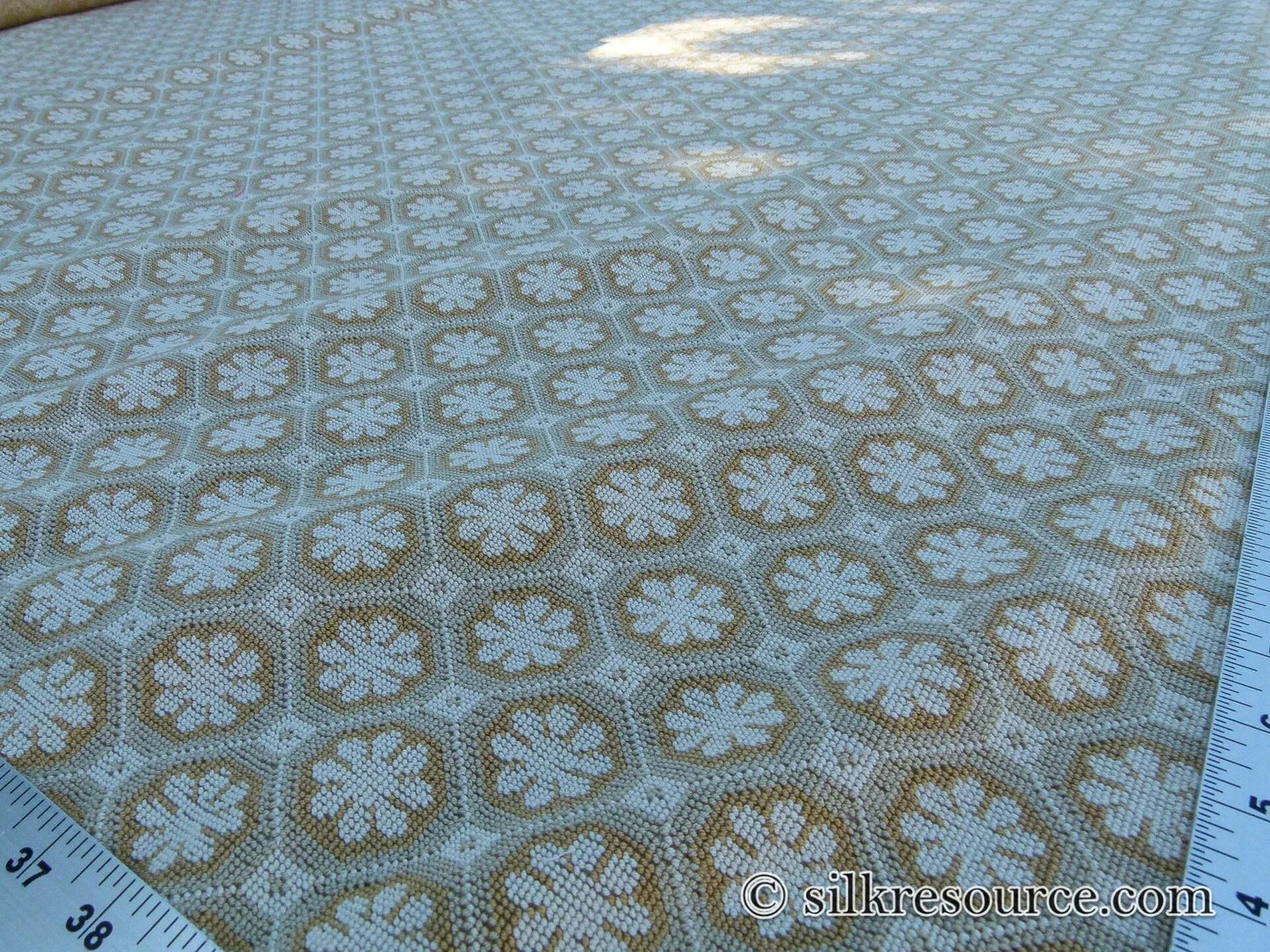 Scalamandre Xi'an The Jacquards / Wovens By Colony Yellow White MSRP USD 498/y