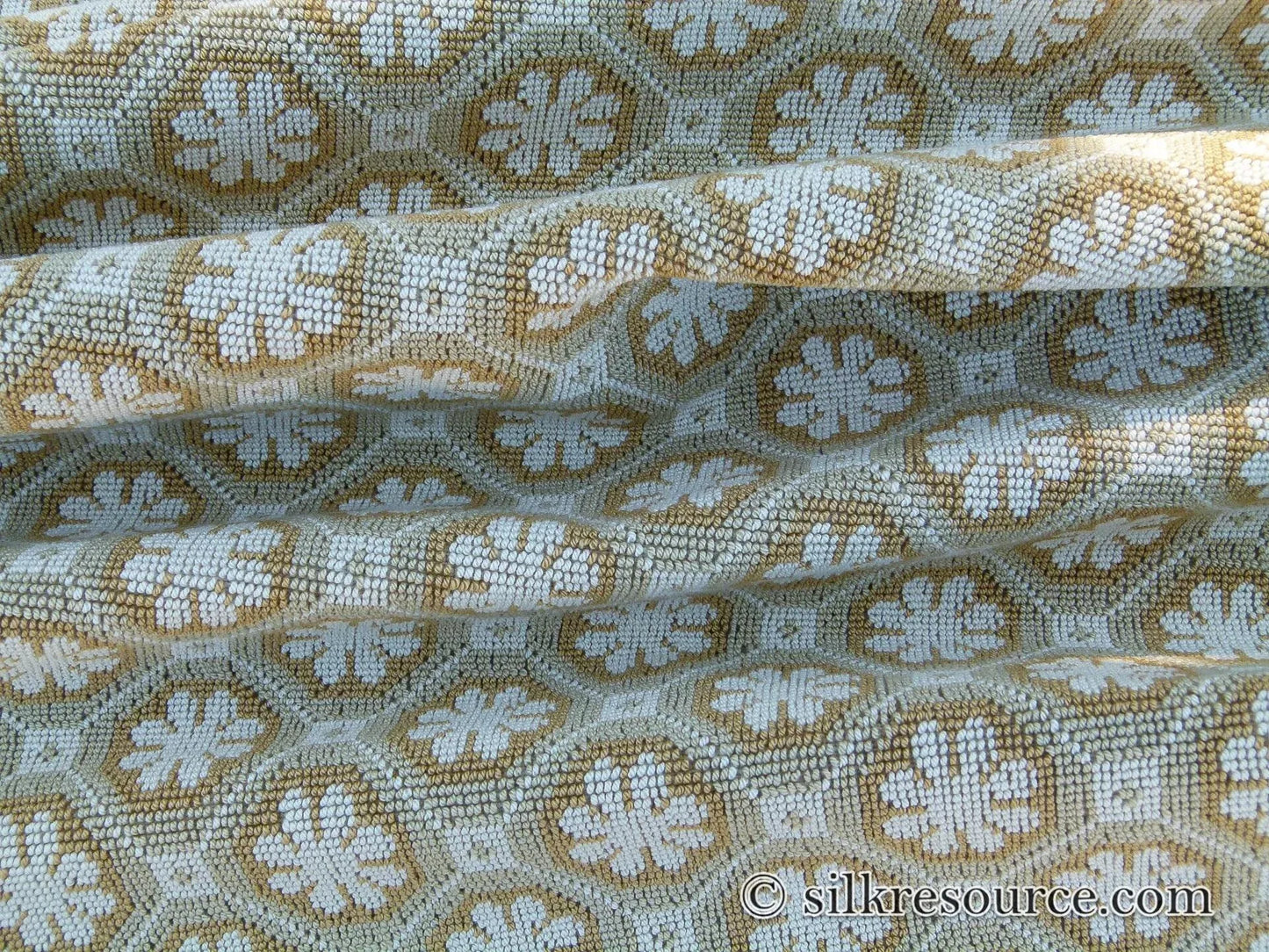 Scalamandre Xi'an The Jacquards / Wovens By Colony Yellow White MSRP USD 498/y