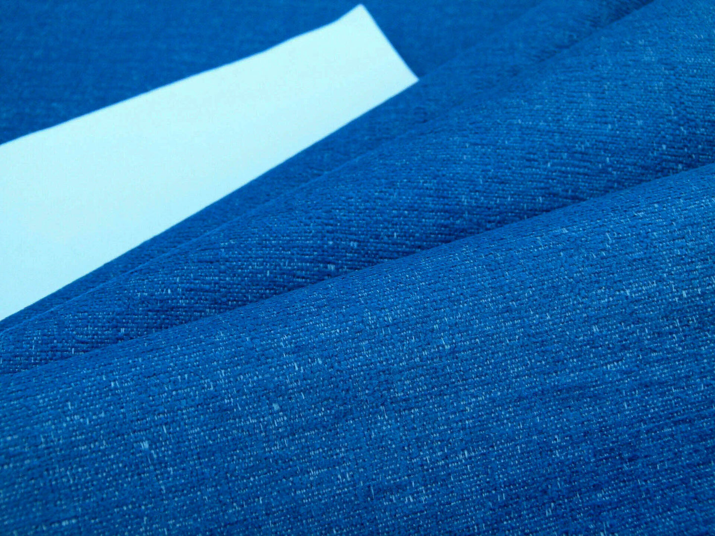 Scalamandre Spencer Chenille Peacock Solid Texture Blue MSRP USD 180/y